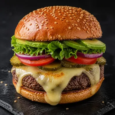 Raclette Burger