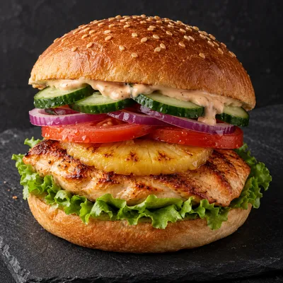 Hawaii Chicken Burger