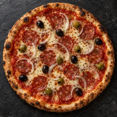 Pizza Toscana (scharf)