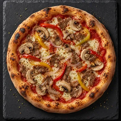 Pizza Spezialität Hallo