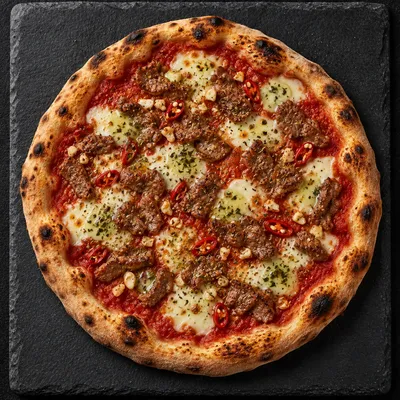Pizza Spezial (scharf)