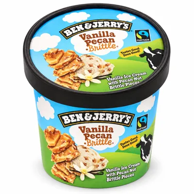 Ben & Jerry's Vanilla Pecan Brittle