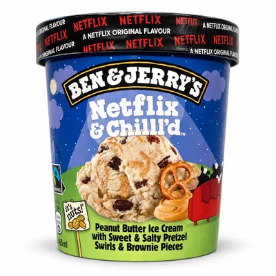 Ben & Jerry's Netflix & Chill'd 465ml